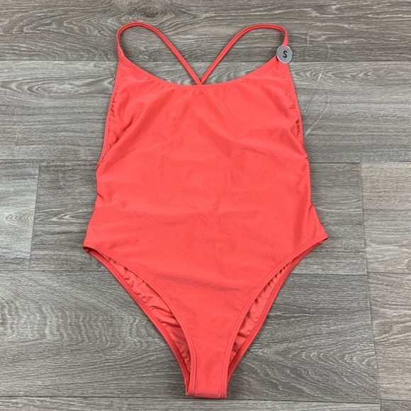 Forever 21 Other - New backless coral swimsuit size small